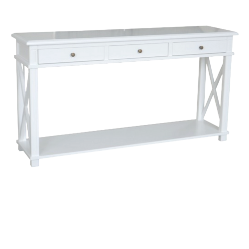 South Beach Three Drawer Console Table