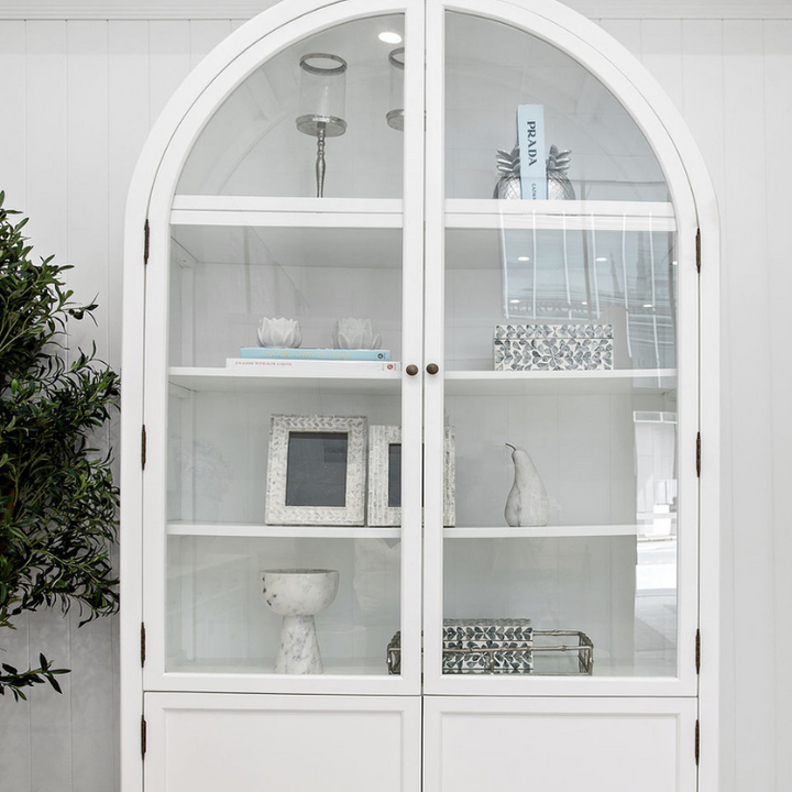 Arch Glass Display Cabinet