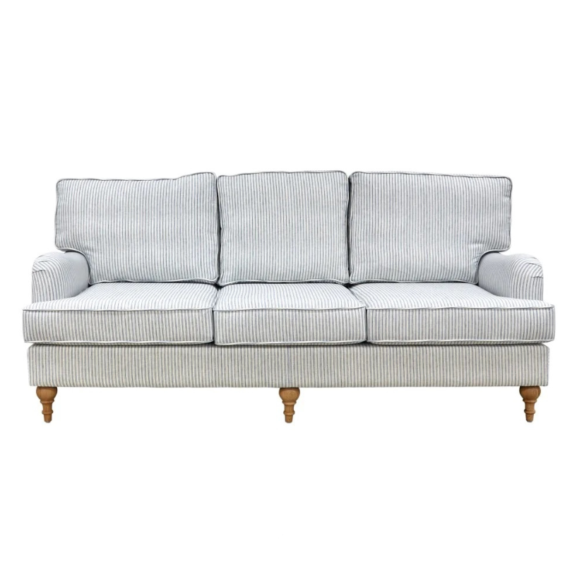 Madeline Linen 3 Seater Lounge