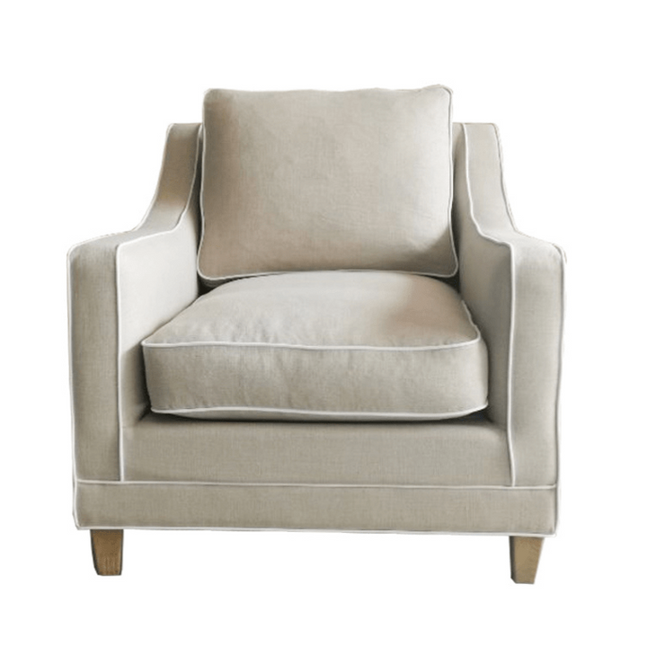 Martha Linen Armchair