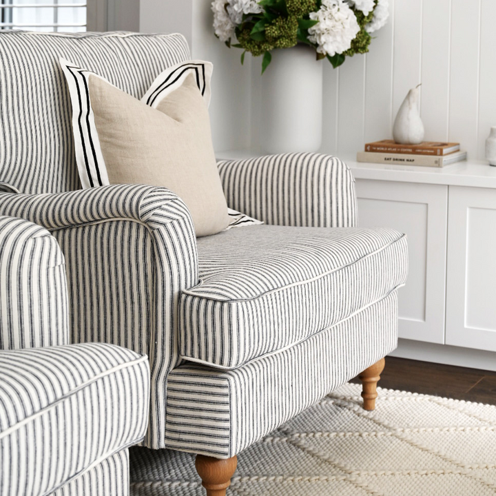 Madeline Linen Armchair