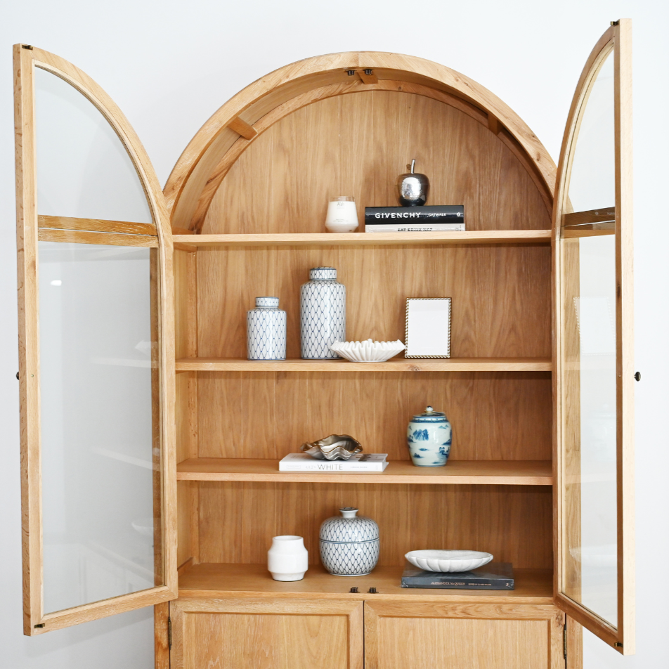 Arch Glass Display Cabinet