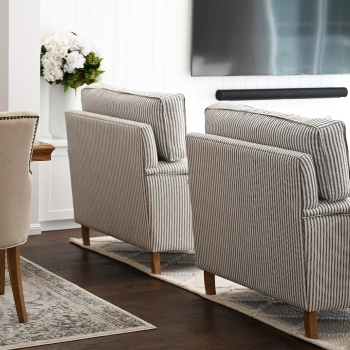 Madeline Linen Armchair