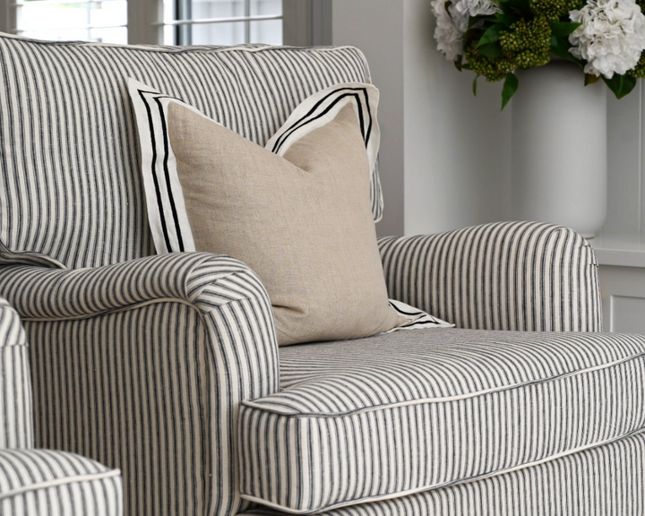 Madeline Linen Armchair