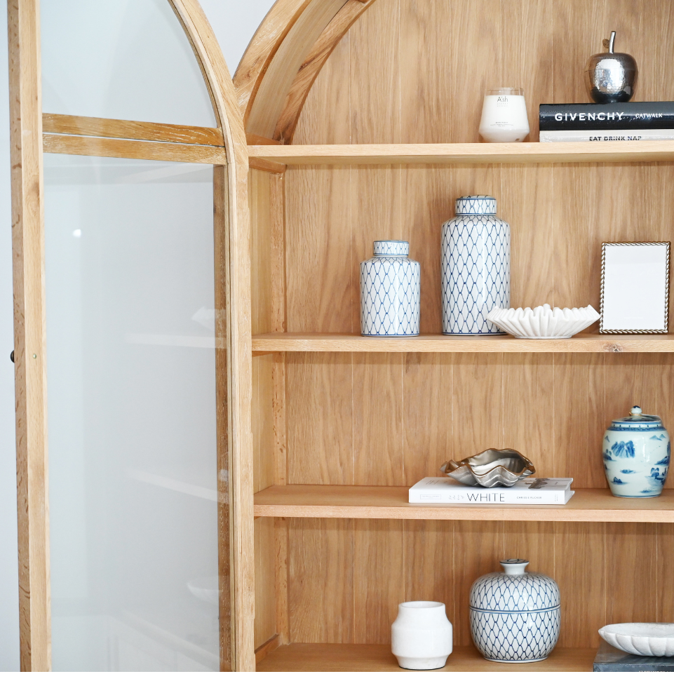 Arch Glass Display Cabinet