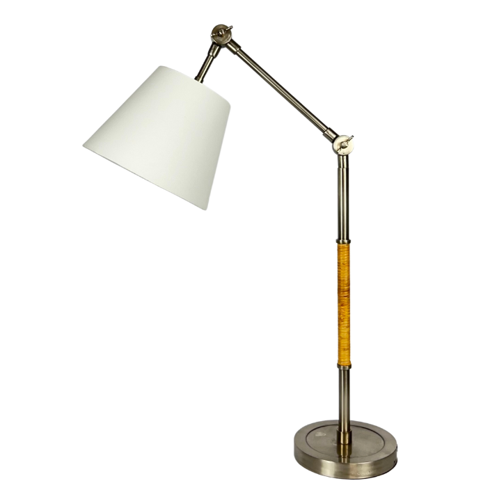 Newtown Silver Study Or Table Lamp