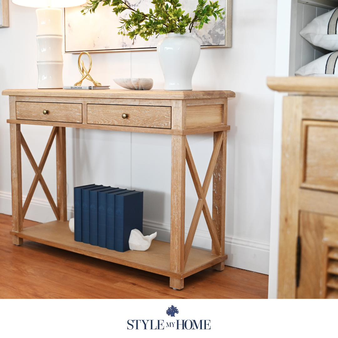 South Beach Two Drawer Console Table