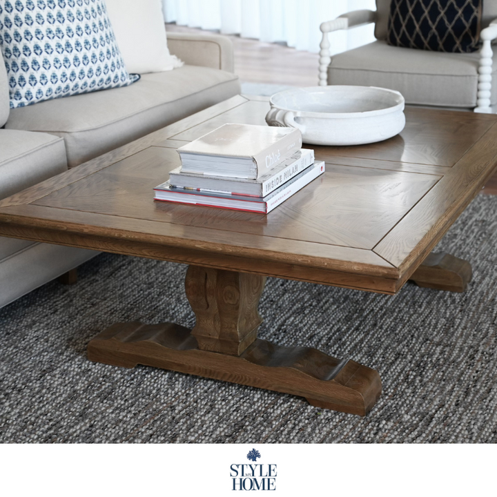 Kensington Parquetry Natural Oak Coffee Table