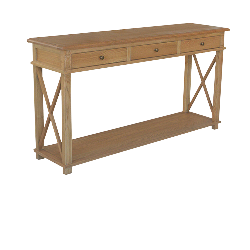 South Beach Three Drawer Console Table