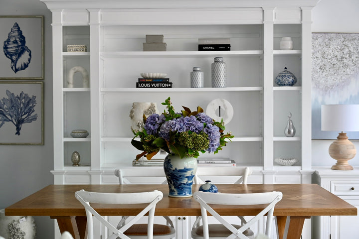 Herringbone Natural Oak Dining Table