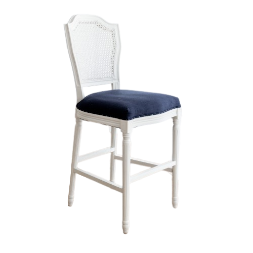 April Luxury Upholstered Kitchen Stool