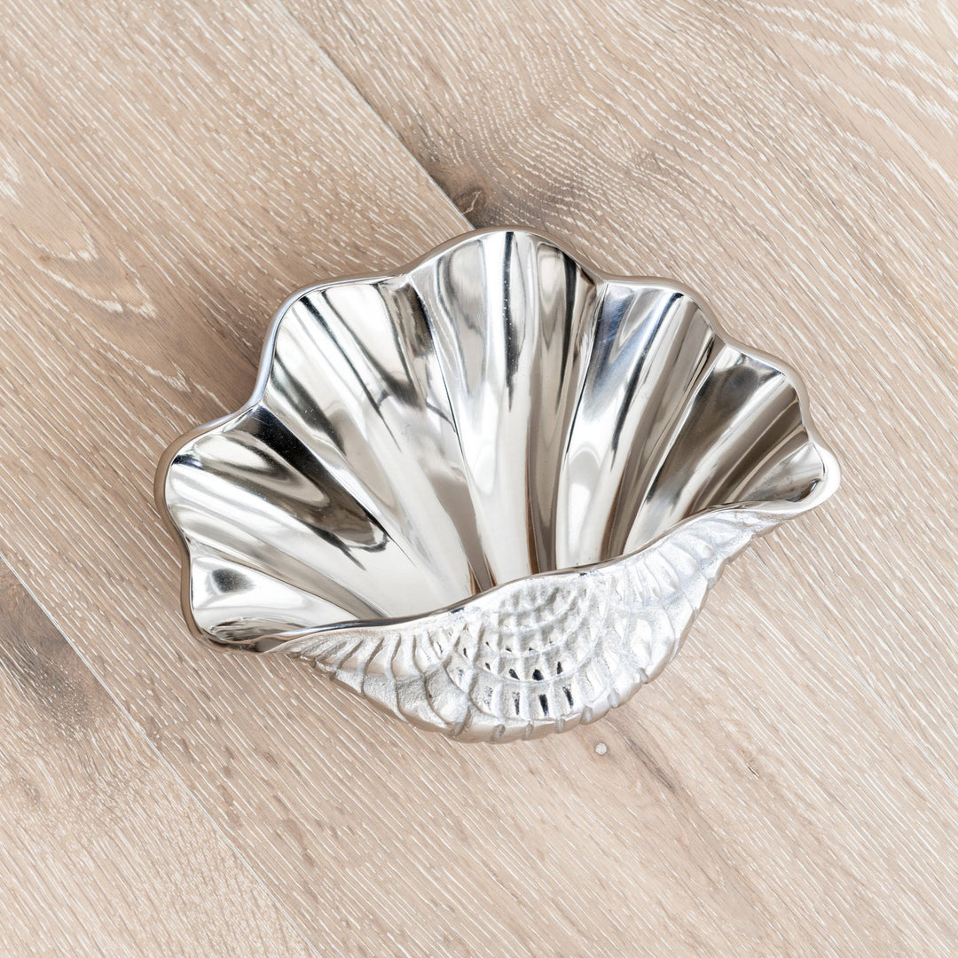 Clam Silver Decorative Bowl