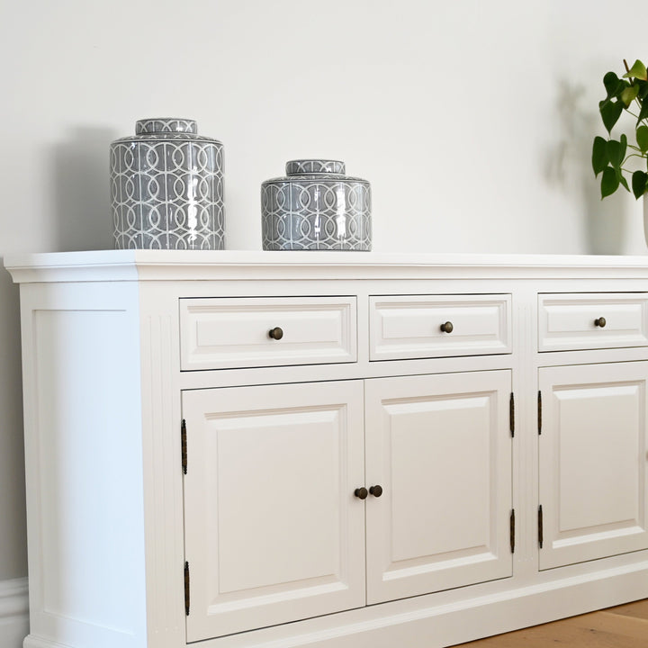 Hamptons style large white buffet