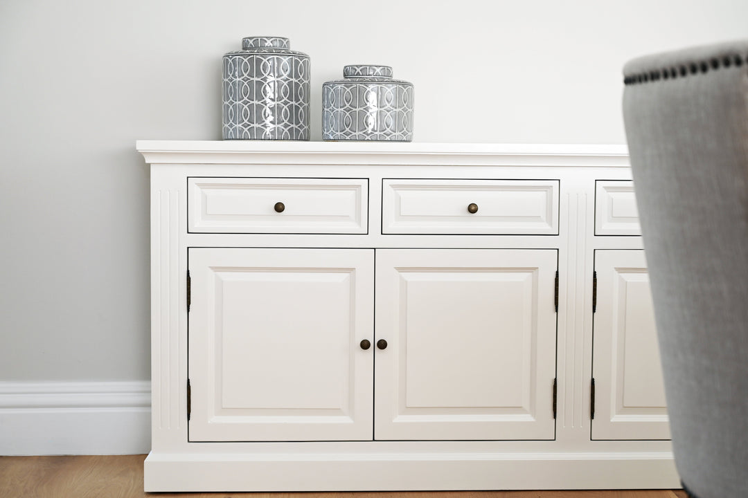 Hamptons style large white buffet