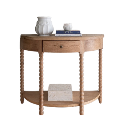 Bobbin Petite Curved Console