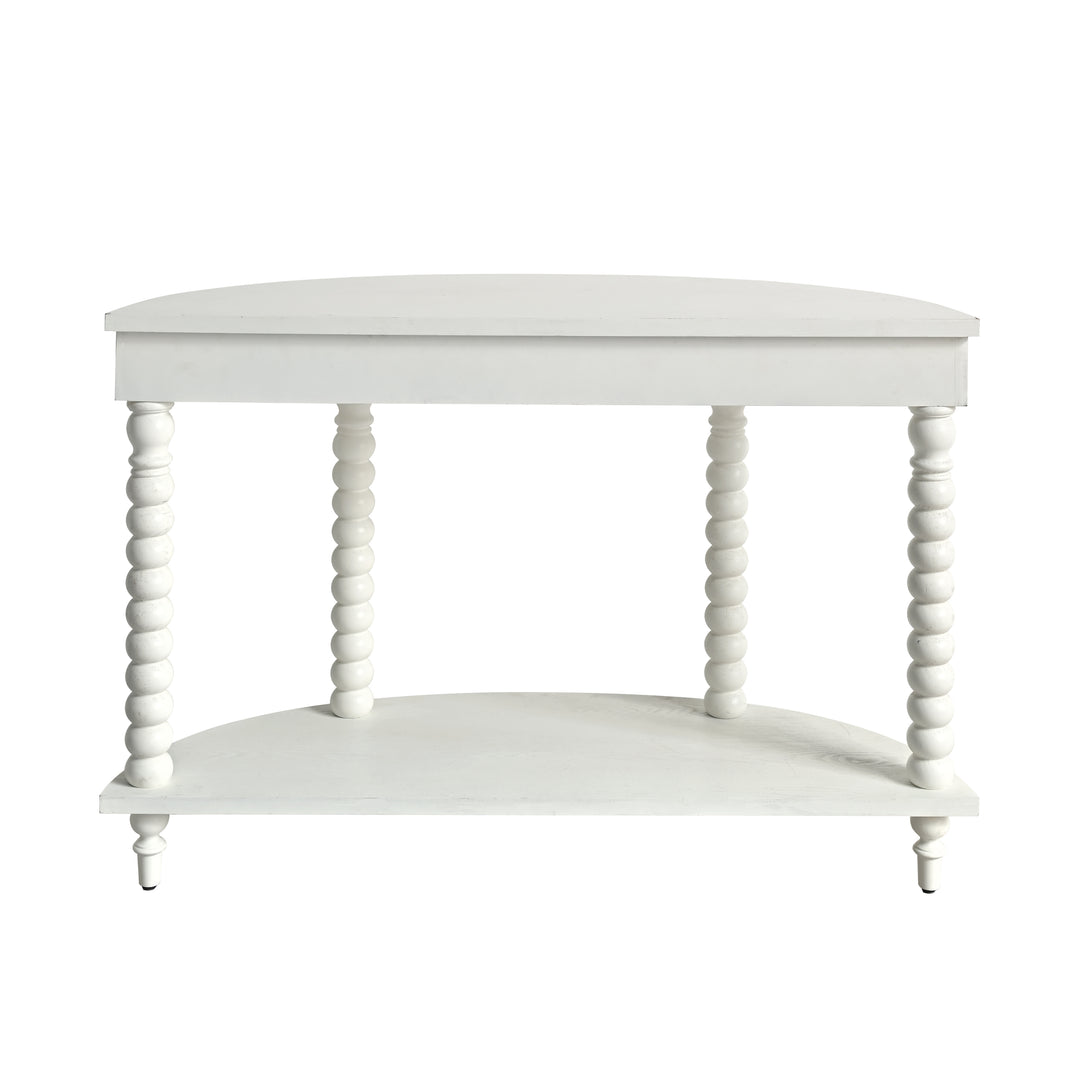 Bobbin Medium Curved Console - no drawer