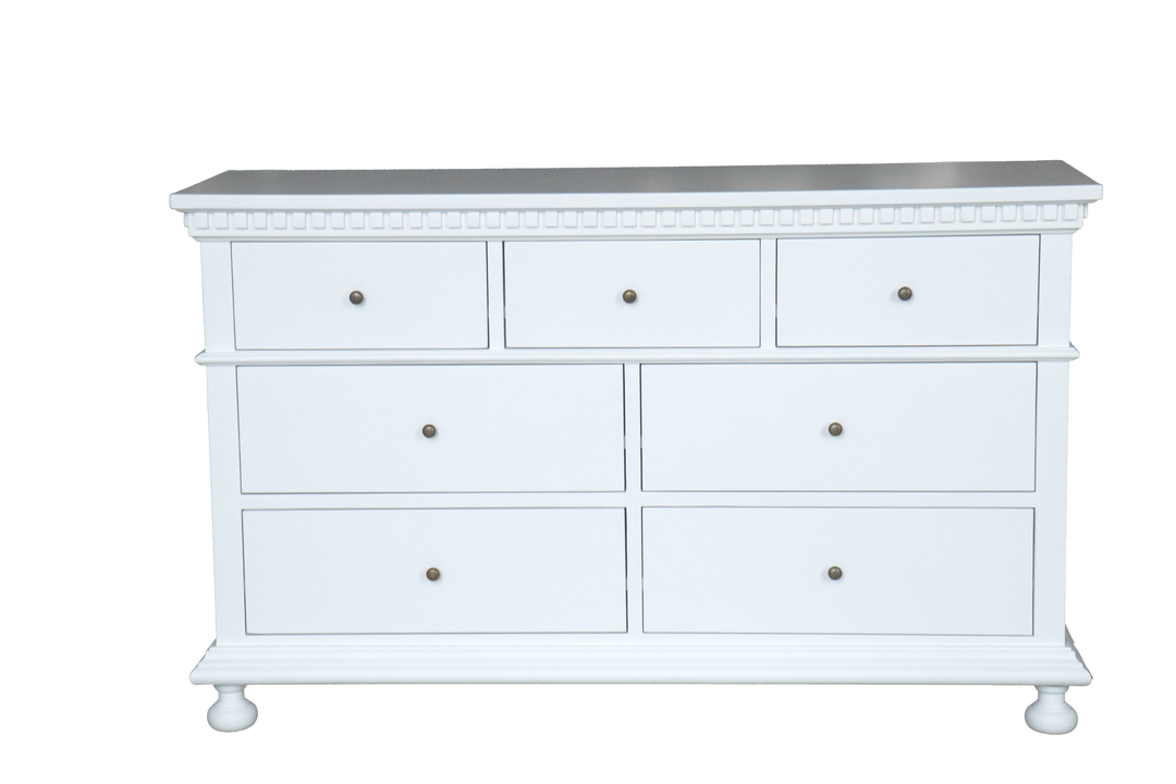 Hamptons 7 drawer chest 