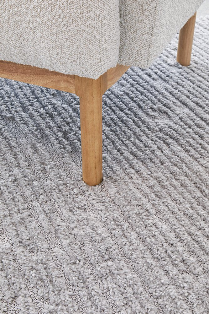 Sienna Modern Silver Rug