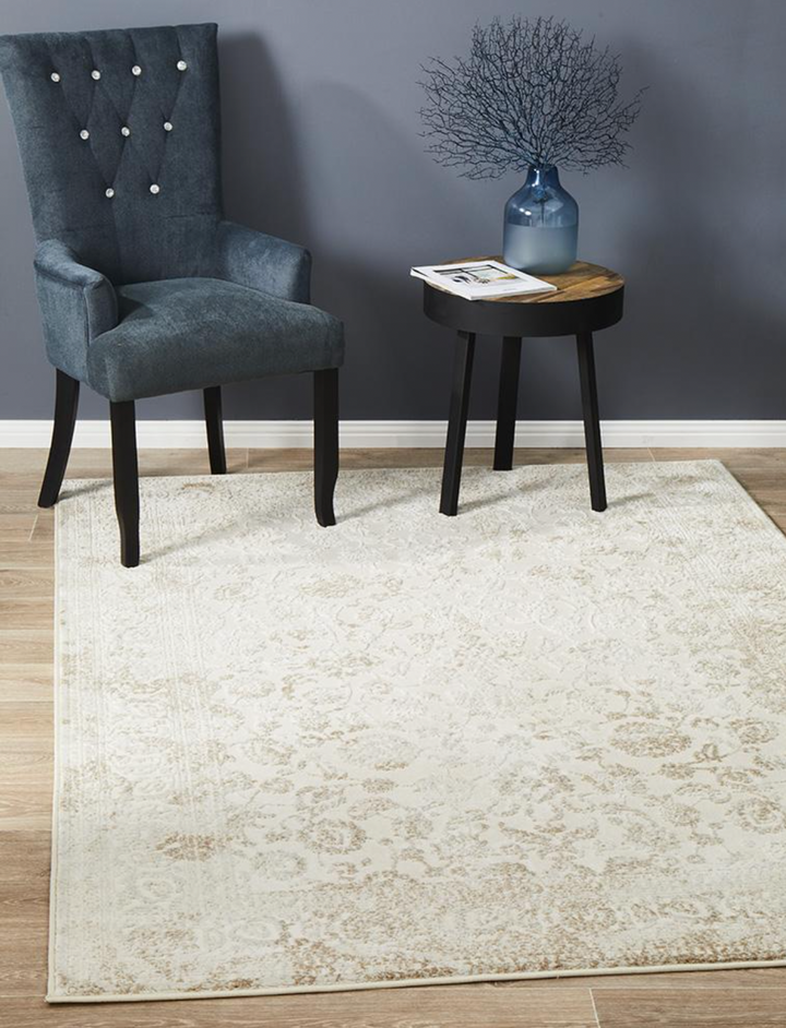 Opulence Transitional Cream Rug