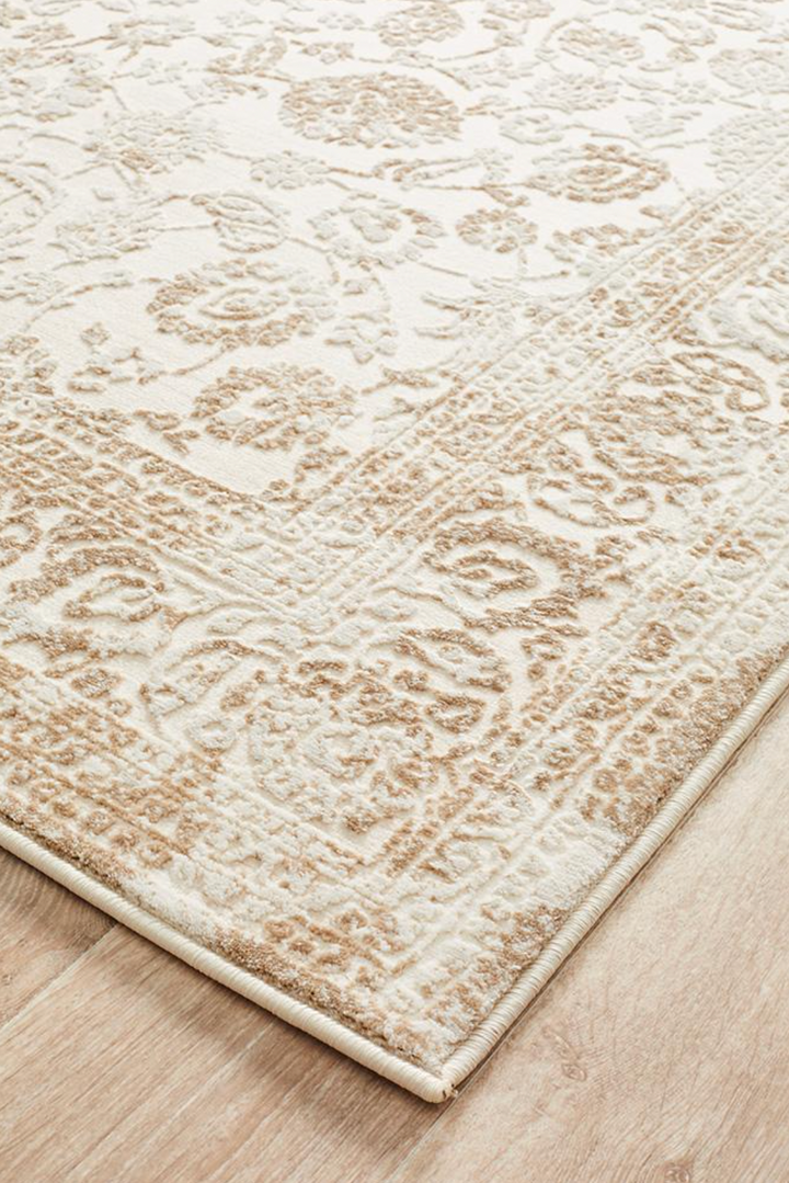 Opulence Transitional Cream Rug