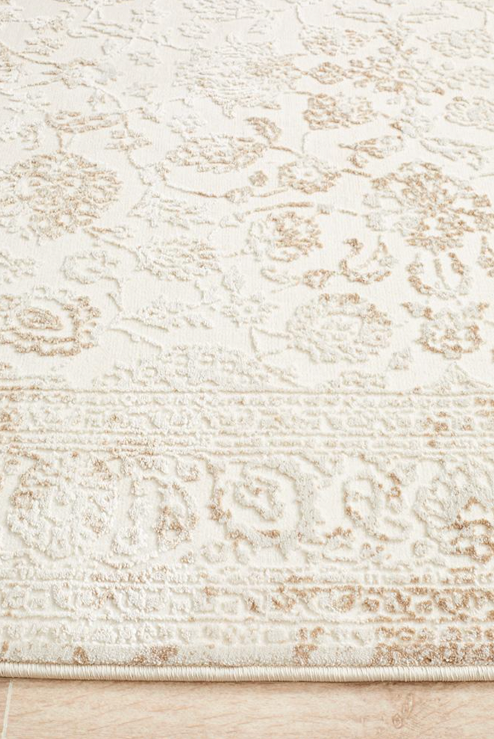 Opulence Transitional Cream Rug