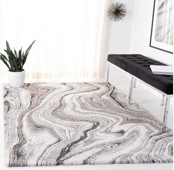 Mineral Grey Contemporary Rug