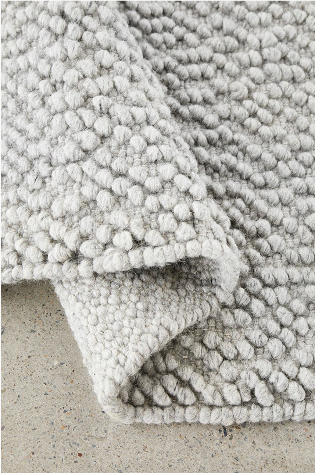 Boucle Grey Rug