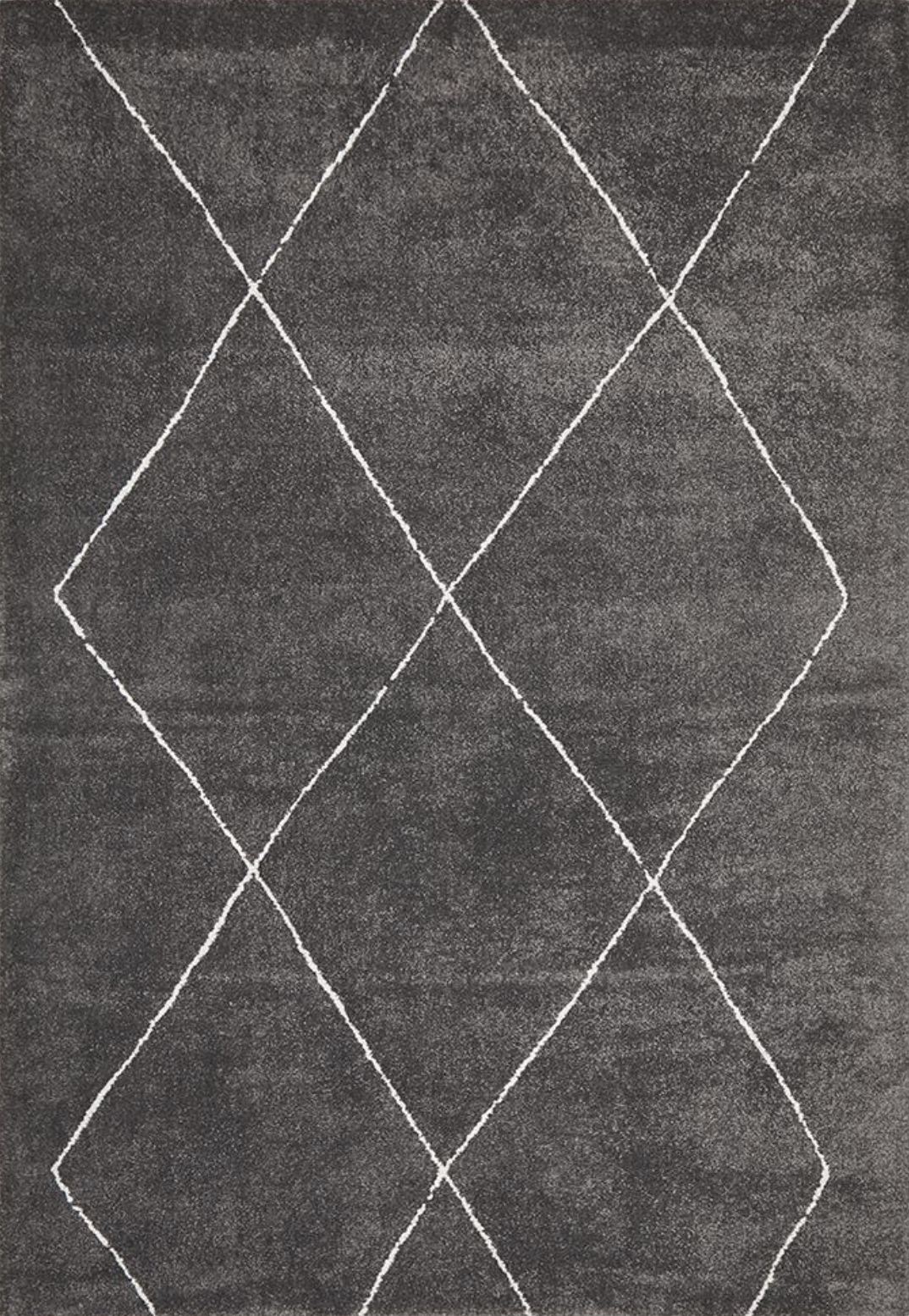 Broadway Diamond Charcoal Rug