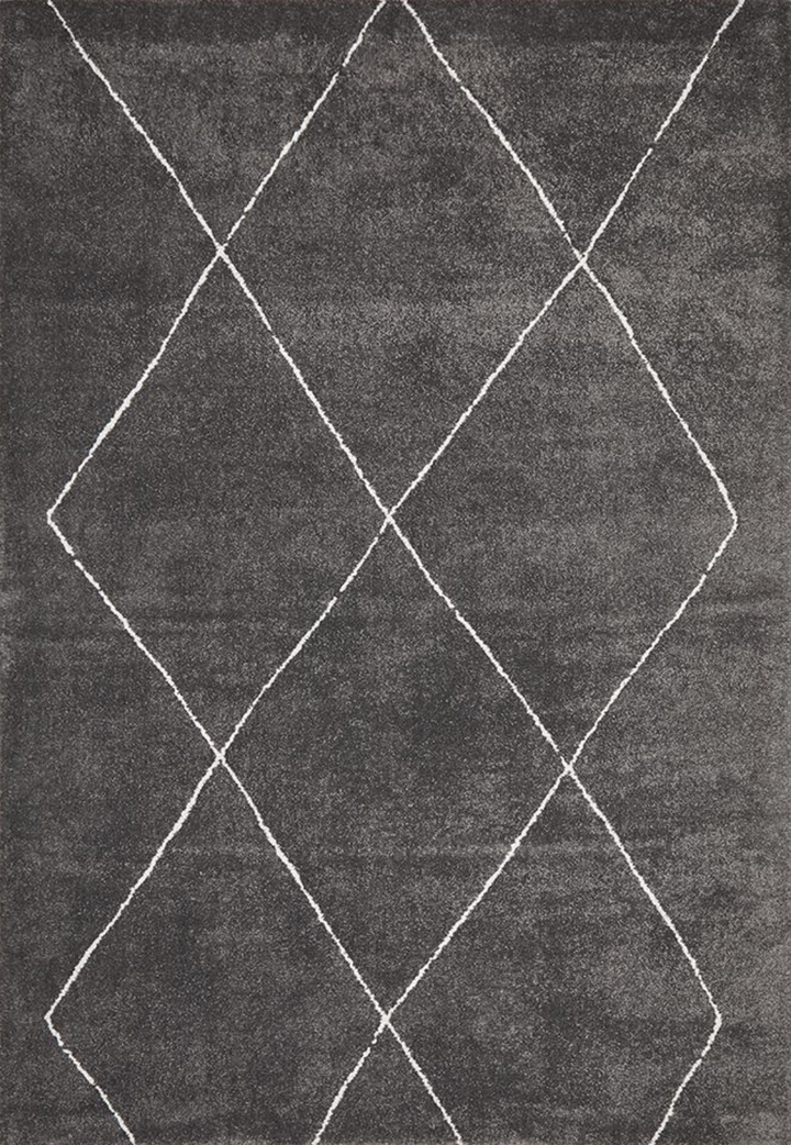 Broadway Diamond Charcoal Rug