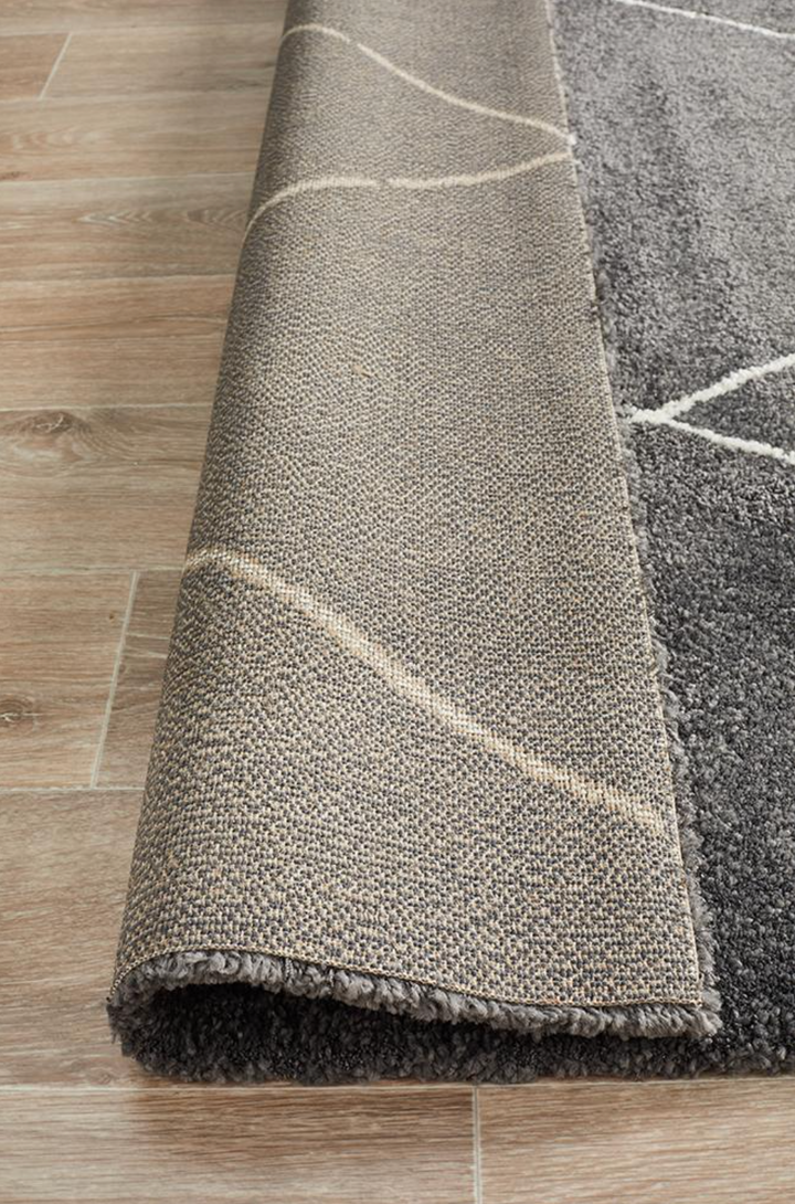 Broadway Diamond Charcoal Rug