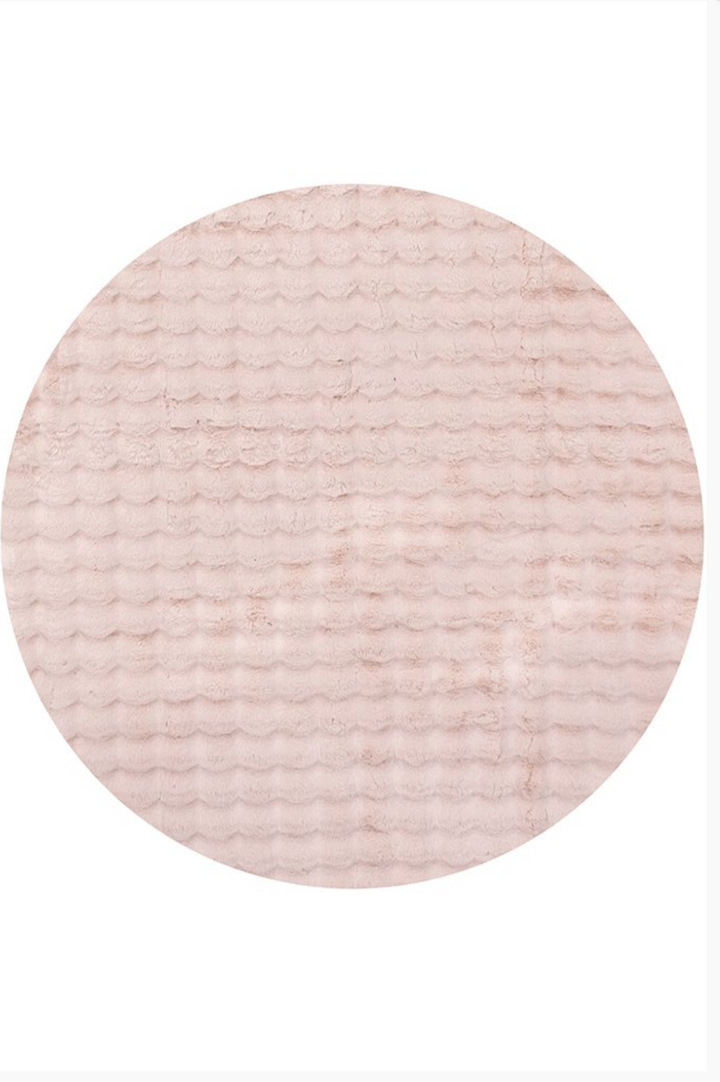 Bubble Blush Washable Rug