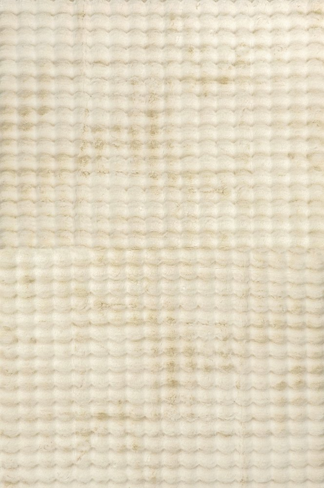 Bubble Natural Washable Rug