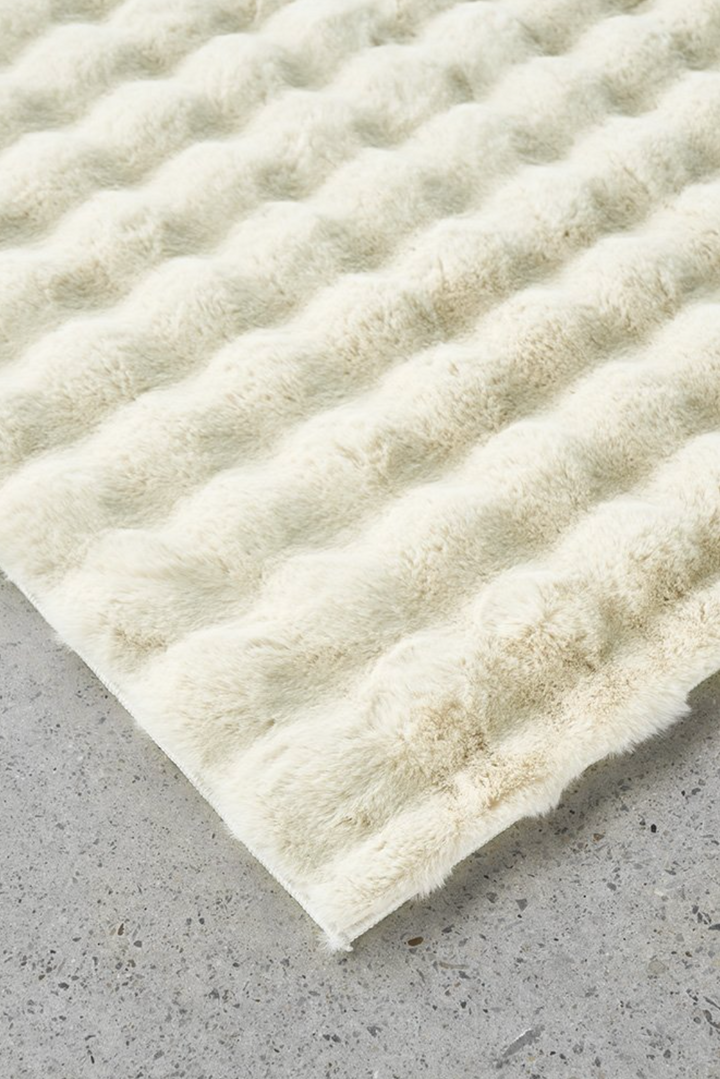 Bubble Natural Washable Rug