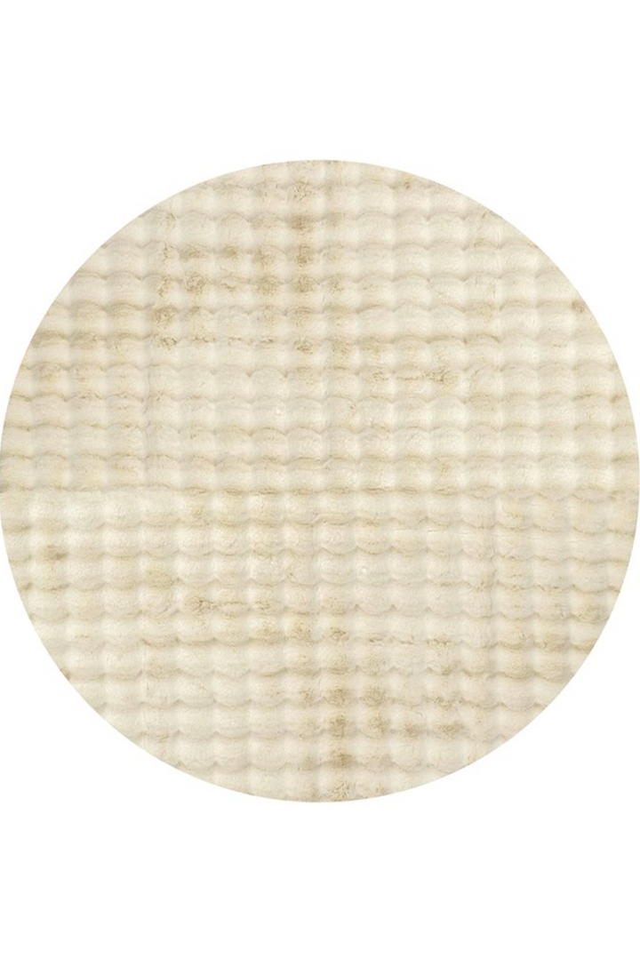 Bubble Natural Washable Rug