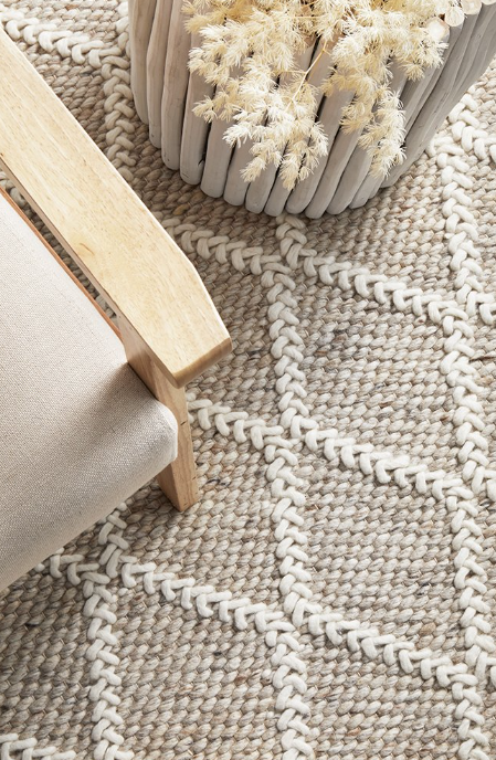 Annabella Wool Rug - Natural