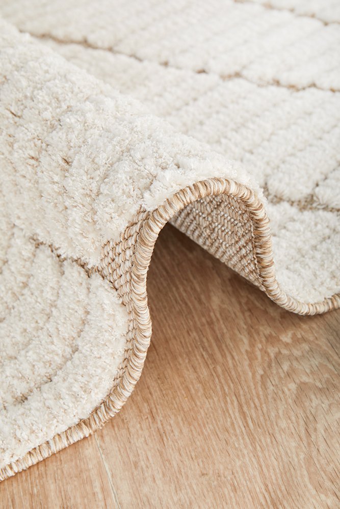 Huxley Textured Cream Rug