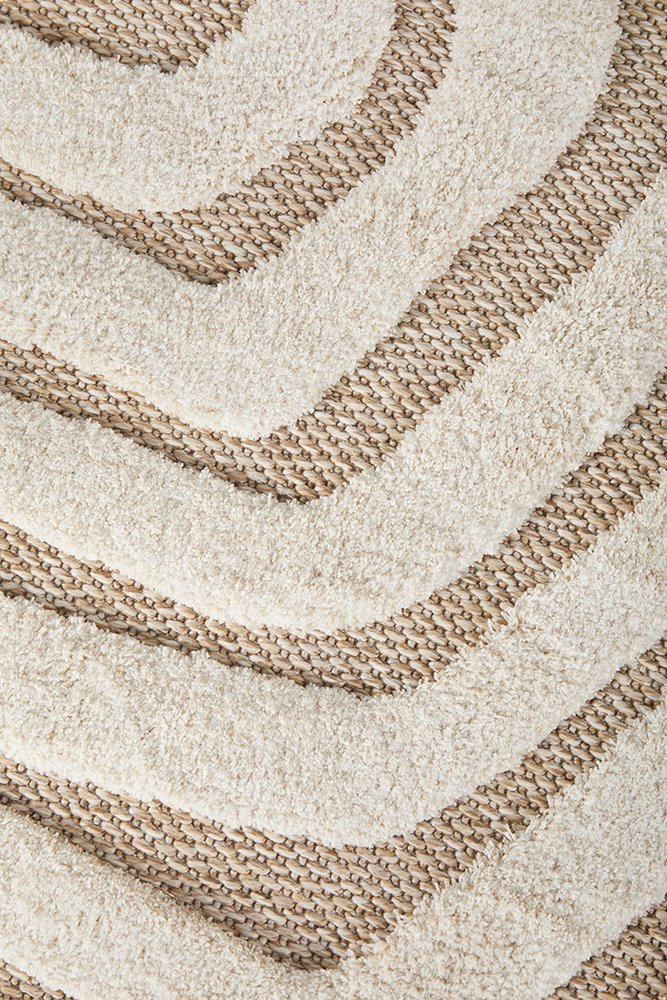 Tessa Textured Beige Rug