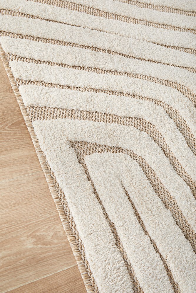 Tessa Textured Beige Rug