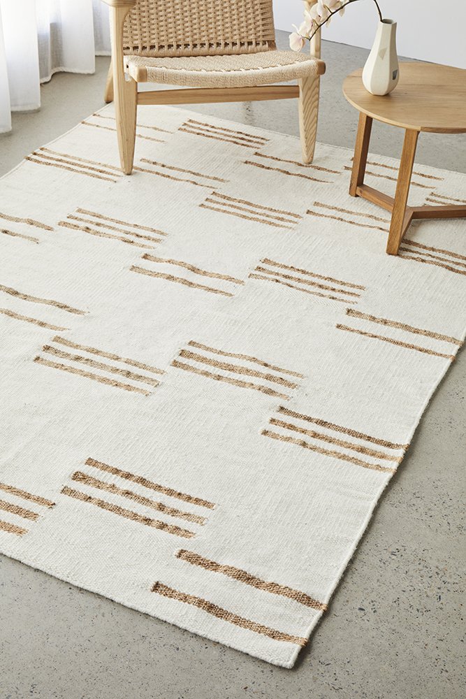 Sarah Wool Jute Cotton Rug