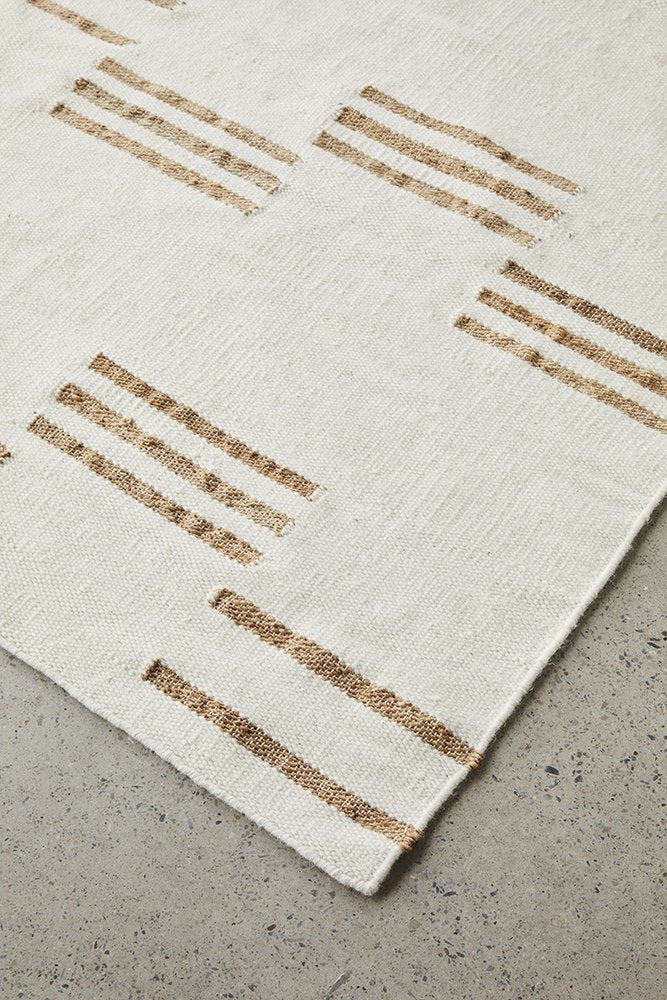 Sarah Wool Jute Cotton Rug