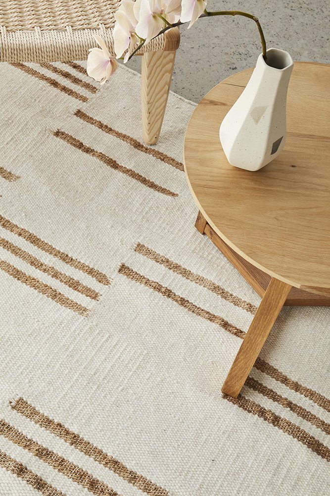 Sarah Wool Jute Cotton Rug