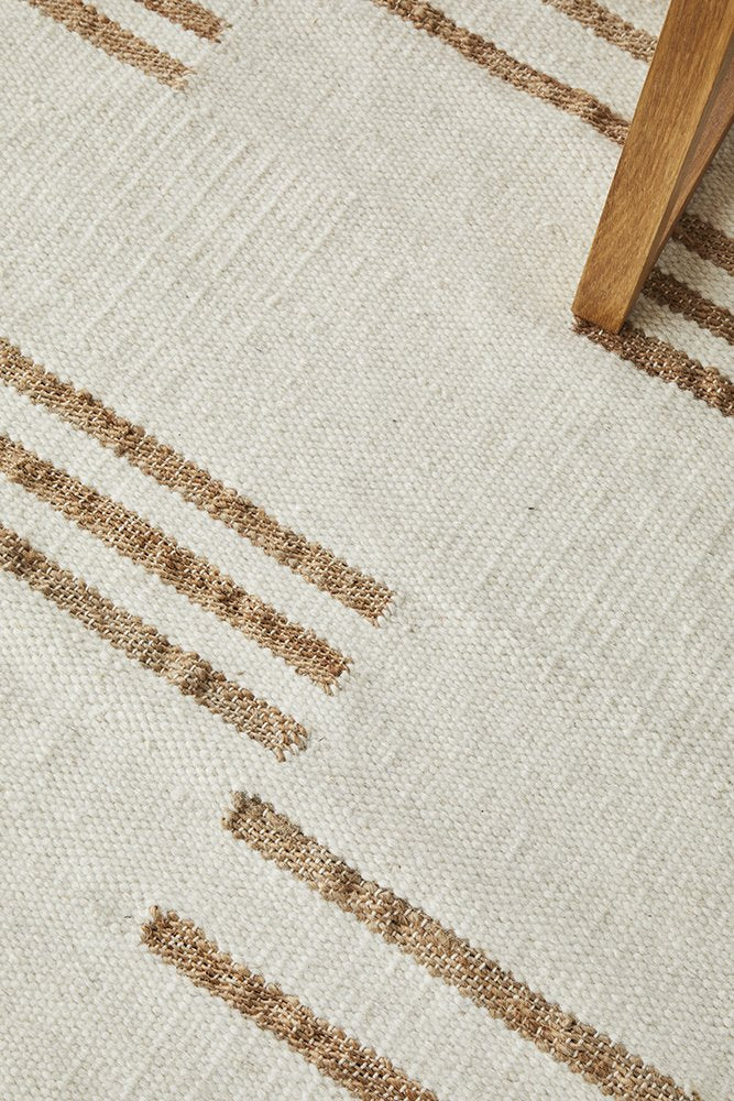 Sarah Wool Jute Cotton Rug