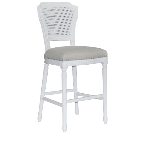 April Luxury Upholstered Kitchen Stool