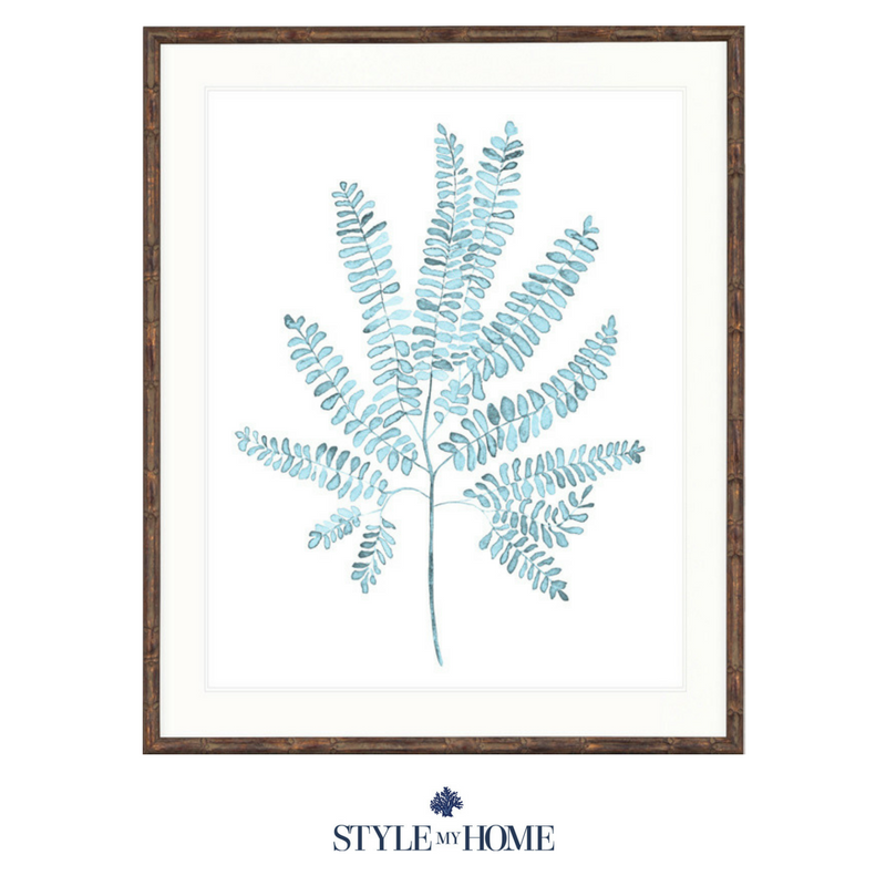 Pale Blue Foliage I Collection Designer Boys