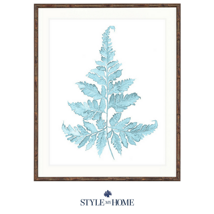 Pale Blue Foliage Ii Collection Designer Boys