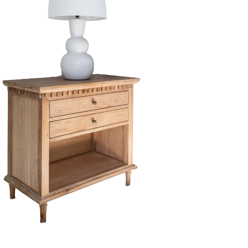 Regency Large Bedside Table