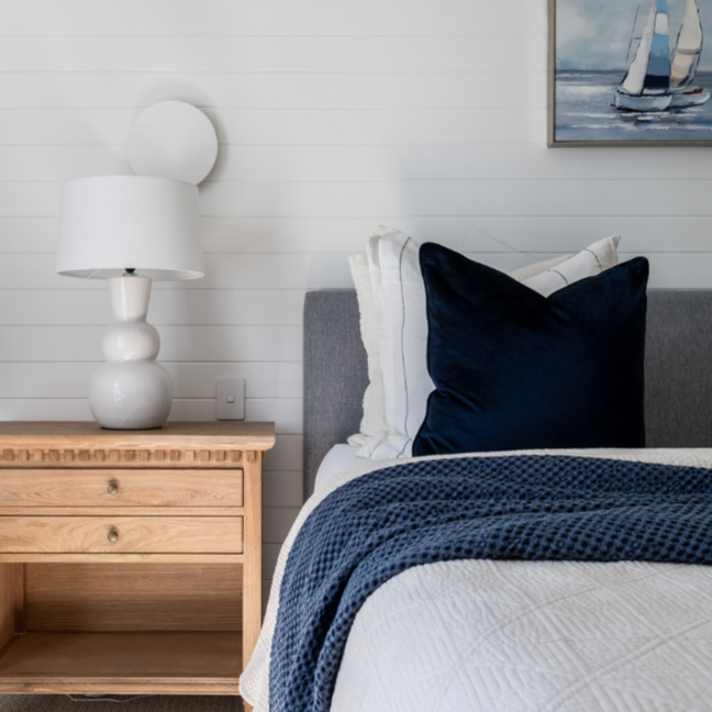 Hamptons bedside