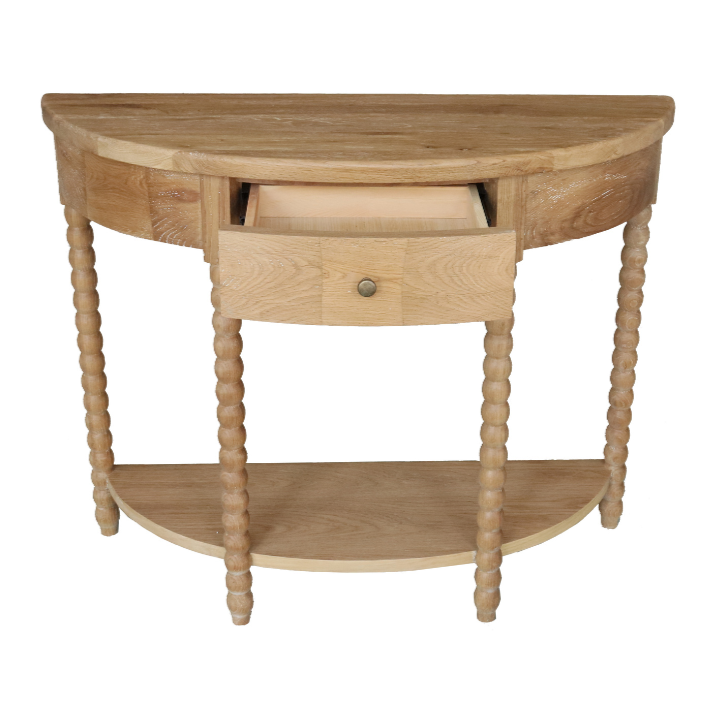 Bobbin Petite Curved Console