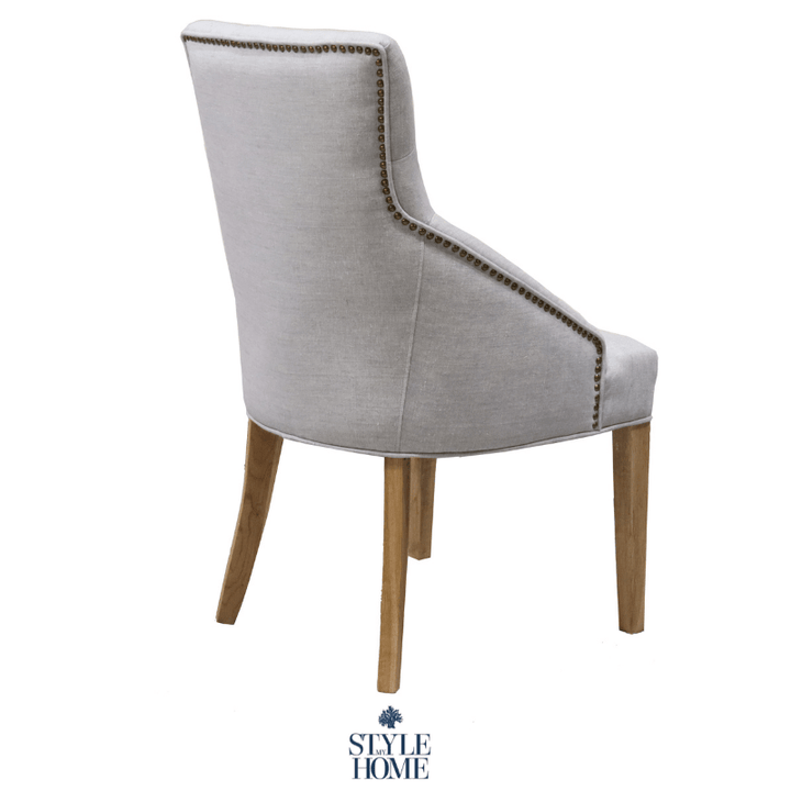 Leopold Upholstered Linen Dining Chair