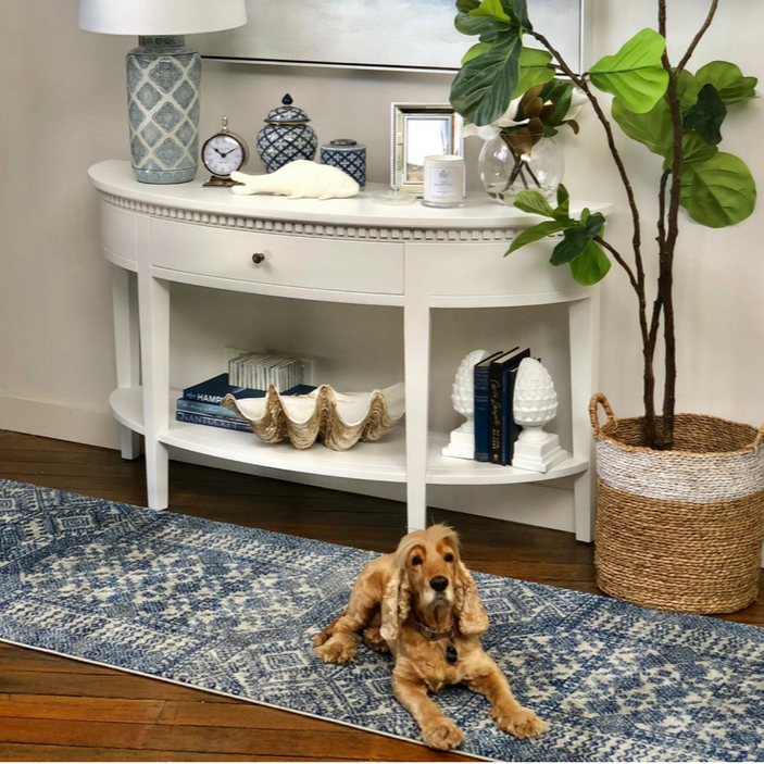 Regency Medium Curved Console Table